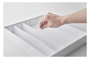 Bílý plastový příborník do zásuvky 47.5 x 35 cm - YAMAZAKI