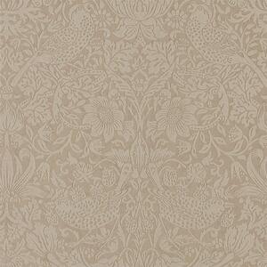 Morris & Co Pure Strawberry Thief odstín: Taupe/Gilver