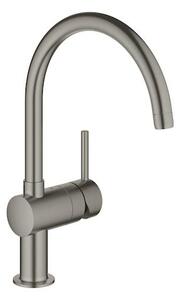 Dřezová baterie GROHE Minta s otočným raménkem kartáčovaný Hard Graphite 32917AL0