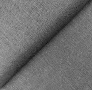 Ervi bavlna š.240 cm jednobarevná šedá s malými proužky, metráž -