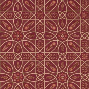 Morris & Co Brophy Trellis odstín: Russet Gold