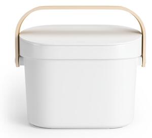 Bílá nádoba na kompostovatelný odpad 4 l Bellwood – Umbra