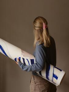 Autorský mini plakát Blue Stripe At Concorde by Sofia Lind A5