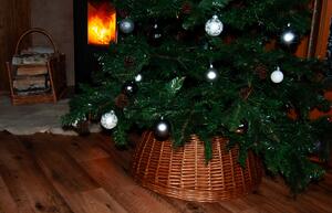 Proutěný kryt na stojan, sukýnka k vánočnímu stromku 60x26 přírodní