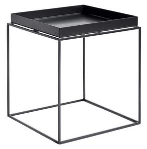 HAY Stolek Tray Table 40x40, black