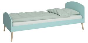 Tyrkysová dětská postel 90x200 cm Gaia - Tvilum
