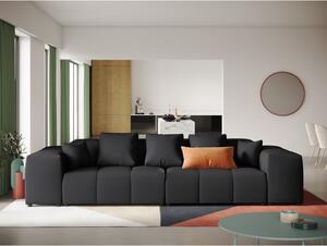 Černá pohovka 320 cm Rome - Cosmopolitan Design