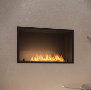 InFire - Vestavěný BIO krb 49,4x84,4 cm 3,5kW černá