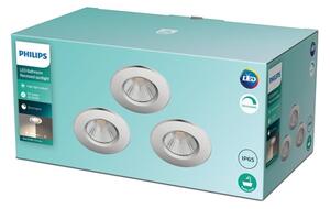 Philips - SADA 3x LED Stmívatelné koupelnové svítidlo DIVE LED/5,5W/230V IP65