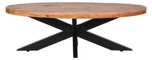 Konferenční stolek z mangového dřeva v přírodní barvě 70x130 cm Zip – LABEL51