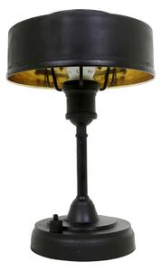 Retro stolní lampa LUIS Barva: spálená černá