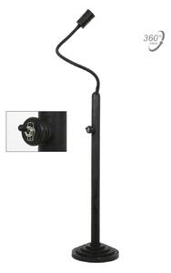 Designová stojací lampa HANNAH Barva: spálená černá