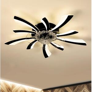 Brilagi-LED Stmívatelné svítidlo s ventilátorem LED/50W/230V 3000-6500K černá+DO