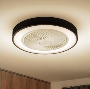 Brilagi-LED Stmívatelné svítidlo s ventilátorem LED/30W/230V 3000-6500K černá+DO