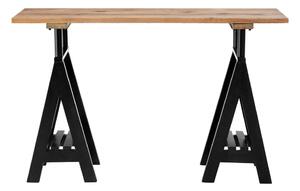 Konzolový stolek s deskou z borovicového dřeva v přírodní barvě 45x130 cm Hampstead – Premier Housewares