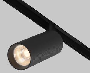 Maytoni Moderní stropní lištové LED svítidlo ARTISAN, 12W, d. 12,5 cm Barva: Černá, Teplota světla: 3000K - teplá bílá