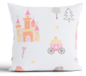 MK Lůžkoviny Bavlněný povlak na polštářek Renforcé 40 x 40 cm - Kouzelné království