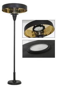 Dekorativní stojací lampa AIDEN Barva: spálená černá