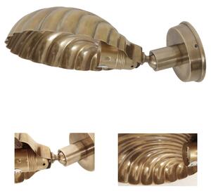 Nástěnná lampa Shell Barva: mosaz antik