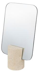 Kosmetické zrcadlo 18x30 cm Travertine – Mette Ditmer Denmark