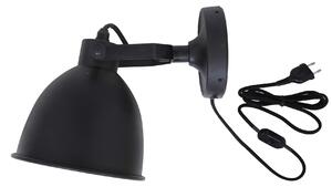 Nástěnná lampa Oliver Big XL Barva: spálená černá