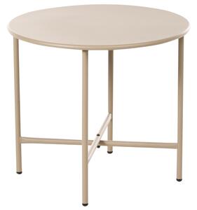 Bistro stolek OVARO 50 cm 50 cm Kov Béžová