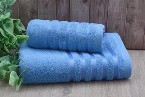Set ručníku a osušky HASI modrý