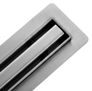 BPS-koupelny Sprchový odtokový žlab DL03 SLIM ST 70 cm, satén