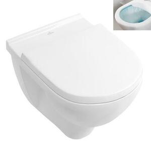 Wc s prkénkem softclose závěsné Villeroy & Boch O.Novo zadní odpad 5660HR01