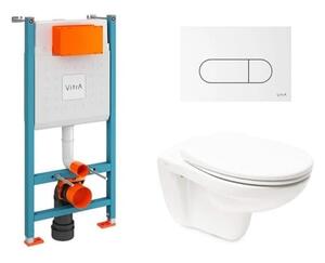 Závěsný WC set do lehkých stěn / předstěnová Vitra Normus SIKOVSW2