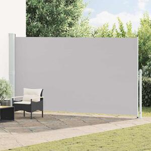 Zatahovací boční markýza 200 x 514 cm šedá 313419