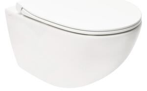 WC závěsné VitrA Sento SmoothFlush včetně sedátka, zadní odpad 7848-003-6147