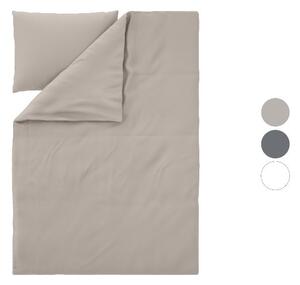 Livarno® Ložní povlečení Washed z mikrovláknitého saténu, 140 x 200 cm, 70 x 90 cm (100399818)