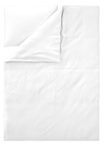 Livarno® Ložní povlečení Washed z mikrovláknitého saténu, 140 x 200 cm, 70 x 90 cm (bílá) (100399818003)