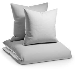 Sleepwise Soft Wonder-Edition, povlečení, světle šedá/bílá, 155 x 200 cm, 80 x 80 cm