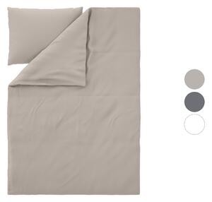 Livarno® Ložní povlečení Washed z mikrovláknitého saténu, 140 x 200 cm, 70 x 90 cm (100399818)