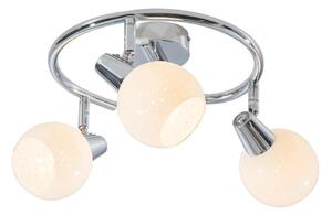 LED Bodové svítidlo DOXY 3xE14/4W/230V lesklý chrom