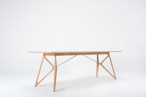 Jídelní stůl s deskou z dubového dřeva 240x90 cm Tink - Gazzda