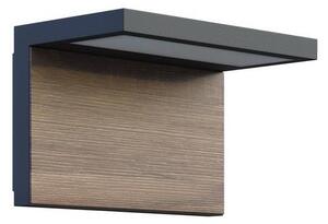 LED Venkovní nástěnné svítidlo NATURA LED/12W/230V 4000K IP65 hnědá/antracit
