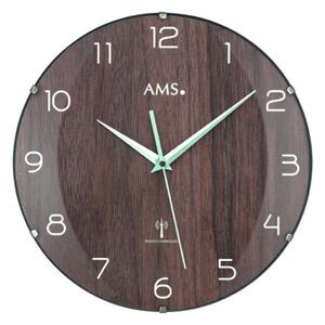 Rádiem řízené, designové hodiny AMS 5558