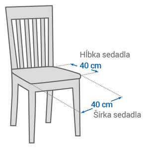 Komashop Potah na židli KLÁRA / sedadlo / Barva: Šedá