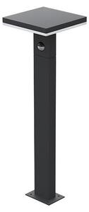 LED Venkovní lampa se senzorem BARI LED/10W/230V 4000K 60 cm IP54 antracit