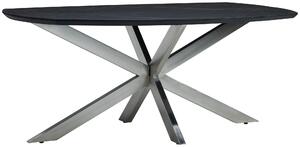 JÍDELNÍ STŮL, mangové dřevo, černá, 180/100/76 cm P & B - Jídelní stoly, Online Only