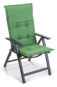 Blumfeldt Coburg, polstr, čalounění na židli, vysoké opěradlo, zahradní židle, polyester, 53 x 117 x 9 cm, 6x čalounění