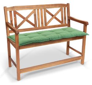 Blumfeldt Naxos, podložka na lavicu, čalúnená podložka, penová výplň, štruktúrovaný polyester, 110 × 7 × 49 cm, 1 × podložka