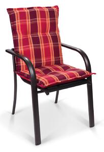 Blumfeldt Prato, čalouněná podložka, podložka na židli, podložka na nižší polohovací křeslo, na zahradní židli, polyester, 50 x 100 x 8 cm, 2x čalounění