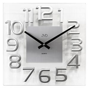 Skleněné, designové hodiny JVD HT110.1
