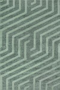 KARAT Kusový zelený koberec Mega 6003-30 - 140 x 200