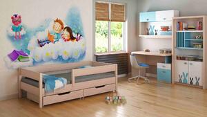 Dětská postel - MIX 160x80cm - Bělený dub