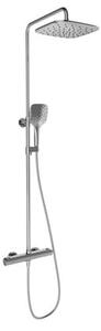 Sprchový systém Ravak Flat s termostatickou baterií chrom X070442